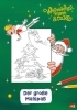 Buchcover und Innenansicht für das Buch: Weihnachtsmann & Co. KG - Der große Malspaß