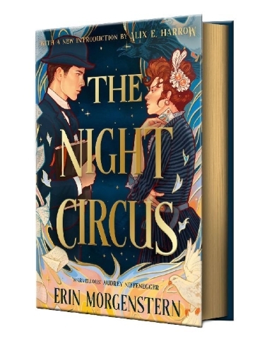 Buchcover und Innenansicht für das Buch: The Night Circus