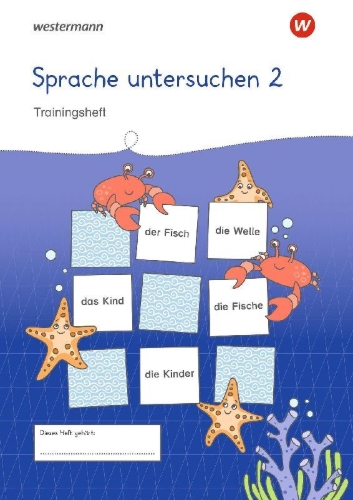 Buchcover und Innenansicht für das Buch: Westermann Unterrichtsmaterialien Grundschule. Sprache untersuchen 2