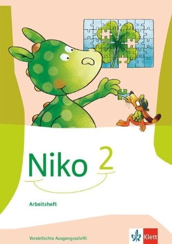Buchcover und Innenansicht für das Buch: Niko 2. Arbeitsheft zum Sprachbuch in Vereinfachter Ausgangsschrift Klasse 2