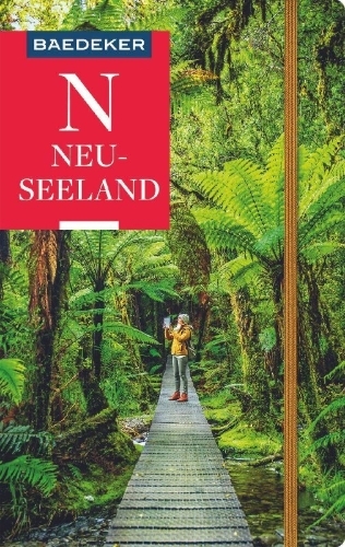 Buchcover und Innenansicht für das Buch: Baedeker Reiseführer Neuseeland