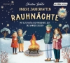 Buchcover und Innenansicht für das Buch: Unsere zauberhaften Rauhnächte - Mit Elfe Njóla die magischste Zeit des Jahres erleben
