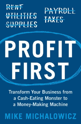 Buchcover und Innenansicht für das Buch: Profit First