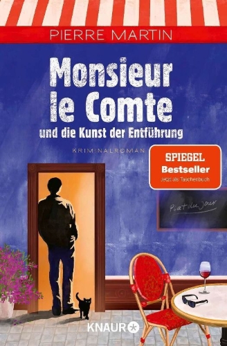 Buchcover und Innenansicht für das Buch: Monsieur le Comte und die Kunst der Entführung