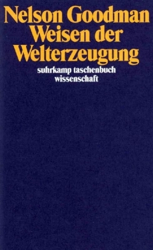 Buchcover und Innenansicht für das Buch: Ways of Worldmaking