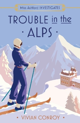 Buchcover und Innenansicht für das Buch: Trouble in the Alps