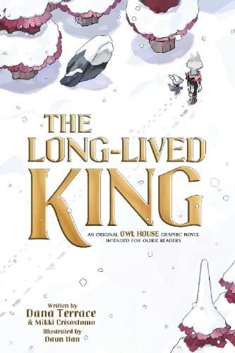 Buchcover und Innenansicht für das Buch: The Long-Lived King: An Original The Owl House Graphic Novel