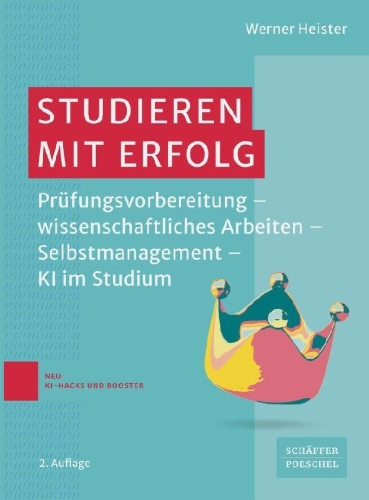 Buchcover und Innenansicht für das Buch: Studieren mit Erfolg
