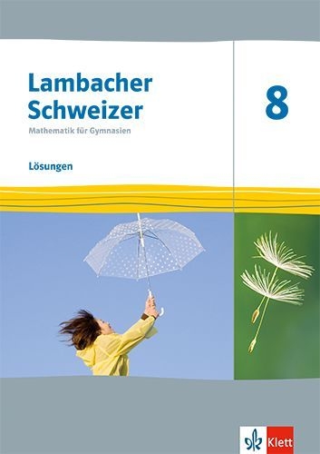 Buchcover und Innenansicht für das Buch: Lambacher Schweizer Mathematik 8. Ausgabe Thüringen und Hamburg