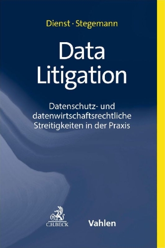 Buchcover und Innenansicht für das Buch: Data Litigation