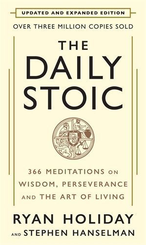 Buchcover und Innenansicht für das Buch: The Daily Stoic: 10th Anniversary Edition