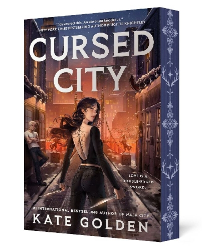 Buchcover und Innenansicht für das Buch: Cursed City