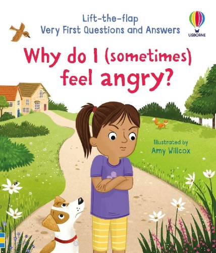 Buchcover und Innenansicht für das Buch: Very First Questions and Answers: Why do I (sometimes) feel angry?