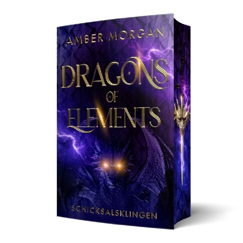 Buchcover und Innenansicht für das Buch: Dragons of Elements