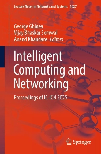 Buchcover und Innenansicht für das Buch: Intelligent Computing and Networking
