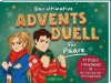 Buchcover und Innenansicht für das Buch: Das ultimative Adventsduell für Paare. 24 Spiele - 1 Gewinner