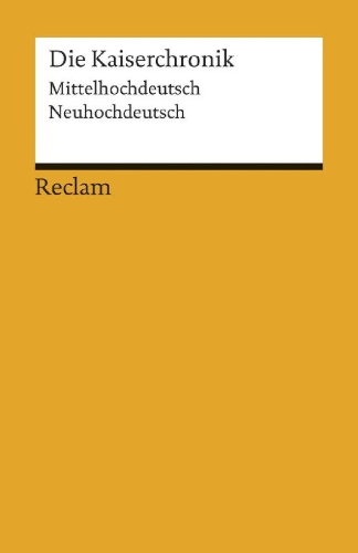 Buchcover und Innenansicht für das Buch: Die Kaiserchronik