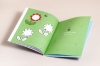 Buchcover und Innenansicht für das Buch: Mein kunterbuntes Ausschneide-Buch