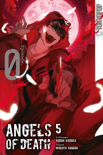 Buchcover und Innenansicht für das Buch: Angels of Death: Episode. 0 05