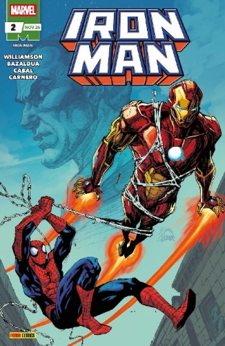 Buchcover und Innenansicht für das Buch: Iron Man - Neustart (2. Serie)