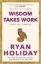 Buchcover und Innenansicht für das Buch: Wisdom Takes Work