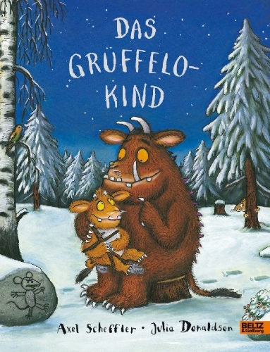 Buchcover und Innenansicht für das Buch: The Gruffalo's Child