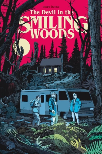 Buchcover und Innenansicht für das Buch: Il Diavolo di Smiling Woods