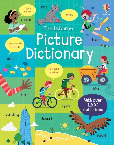 Buchcover und Innenansicht für das Buch: Picture Dictionary