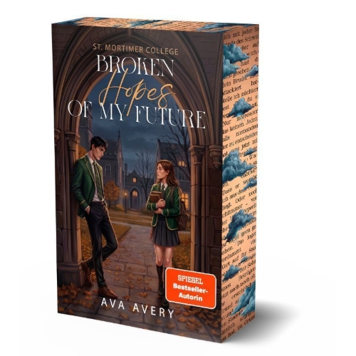 Buchcover und Innenansicht für das Buch: Broken Hopes Of My Future