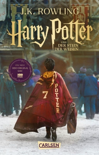 Buchcover und Innenansicht für das Buch: Harry Potter and the Philosopher's Stone