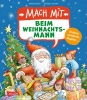 Buchcover und Innenansicht für das Buch: Mach mit - Beim Weihnachtsmann
