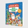 Buchcover und Innenansicht für das Buch: Mach mit - Beim Weihnachtsmann