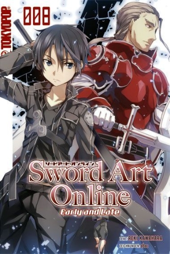 Buchcover und Innenansicht für das Buch: Sword Art Online - Novel 08