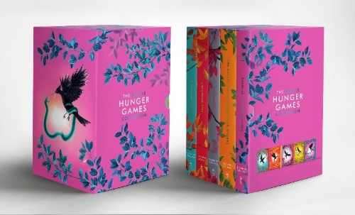 Buchcover und Innenansicht für das Buch: Deluxe Hunger Games Collection (5 book paperback set)