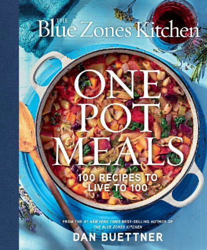 Buchcover und Innenansicht für das Buch: The Blue Zones Kitchen