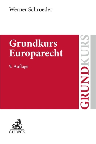 Buchcover und Innenansicht für das Buch: Grundkurs Europarecht