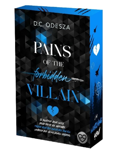 Buchcover und Innenansicht für das Buch: PAINS of the forbidden VILLAIN
