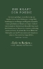 Buchcover und Innenansicht für das Buch: Cosmic Connections. Poetry in the Age of Disenchantment