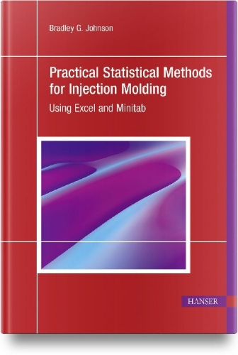 Buchcover und Innenansicht für das Buch: Practical Statistical Methods for Injection Molding