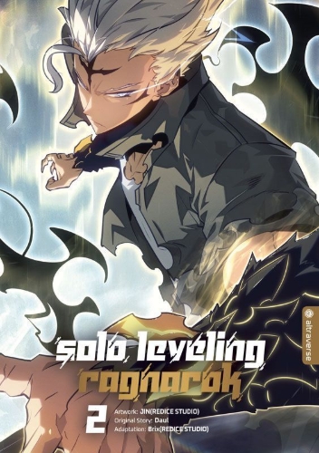 Buchcover und Innenansicht für das Buch: Solo Leveling Ragnarok 02