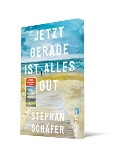 Buchcover und Innenansicht für das Buch: Jetzt gerade ist alles gut