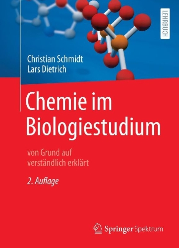 Buchcover und Innenansicht für das Buch: Chemie im Biologiestudium