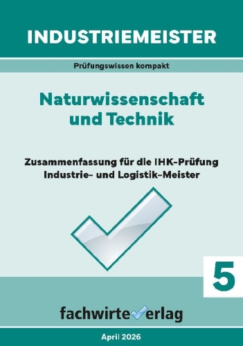 Buchcover und Innenansicht für das Buch: Industriemeister: Naturwissenschaft und Technik