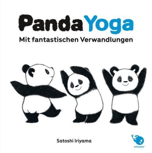 Buchcover und Innenansicht für das Buch: Panda Yoga 02