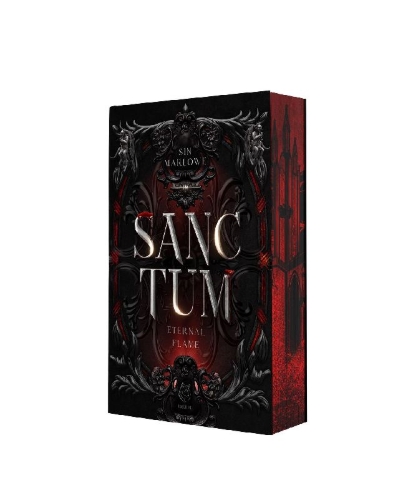 Buchcover und Innenansicht für das Buch: Sanctum - Eternal Flame