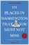 Buchcover und Innenansicht für das Buch: 111 Places in Washington That You Must Not Miss