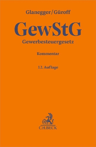 Buchcover und Innenansicht für das Buch: Gewerbesteuergesetz. GewStG