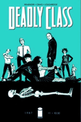 Buchcover und Innenansicht für das Buch: Deadly Class Volume 1: Reagan Youth