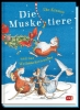 Buchcover und Innenansicht für das Buch: Die Muskeltiere und das Weihnachtswunder