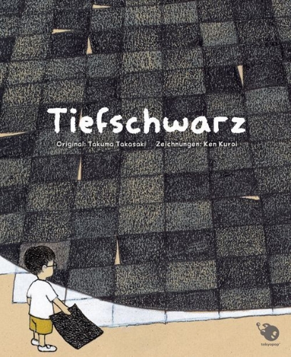 Buchcover und Innenansicht für das Buch: Tiefschwarz